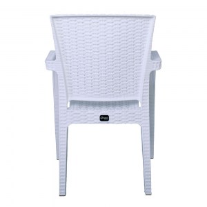 woo-42634_e-00023888_2-huge LORA ΠΟΛΥΘΡΟΝΑ ΣΤΟΙΒΑΖΟΜΕΝΗ, PP (RATTAN LOOK) ΑΠΟΧΡΩΣΗ ΑΣΠΡΟ