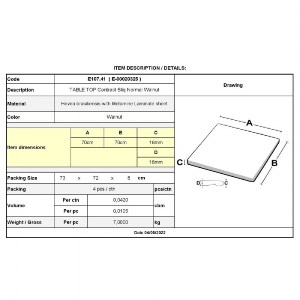 woo-42889_e-00020325_9-huge CONTRACT SLIQ NORMAL ΕΠΙΦΑΝΕΙΑ ΤΡΑΠΕΖΙΟΥ, ΑΠΟΧΡΩΣΗ WALNUT