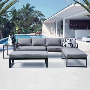 woo-44577 ORBEA SET ΚΑΘΙΣΤΙΚΟ ΚΗΠΟΥ ALU ΑΝΘΡΑΚΙ, ΚΑΝΑΠΕΣ 4Θ+2 ΠΑΓΚΟΙ+ ΤΡΑΠΕΖΙ, ΜΑΞΙΛΑΡΙ ΓΚΡΙ ΣΚΟΥΡΟ