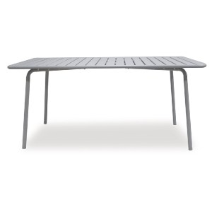 woo-44775 BRIO SLAT ΤΡΑΠΕΖΙ-PRO ΚΗΠΟΥ - ΒΕΡΑΝΤΑΣ, ΜΕΤΑΛΛΟ ΒΑΦΗ COOL GREY 4C