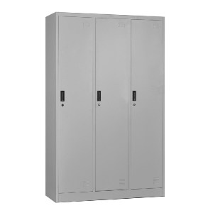 woo-44923 LOCKER 3 ΘΕΣΕΩΝ ΕΡΜΑΡΙΟ - ΑΝΑ ΘΕΣΗ: 3 ΡΑΦΙΑ, ΘΕΣΕΙΣ ΓΙΑ ΚΡΕΜΑΣΤΡΕΣ, ΜΕΤΑΛΛΟ ΒΑΦΗ ΓΚΡΙ