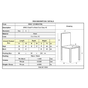 woo-45242_e-00024726_9-huge BRIO ΚΑΡΕΚΛΑ-PRO ΣΤΟΙΒΑΖΟΜΕΝΗ ΜΕΤΑΛΛΟ ΒΑΦΗ COOL GREY 4C