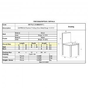 woo-45250_e-00024749_9-huge ΖΑΠΠΕΙΟΥ PANTONE ΚΑΡΕΚΛΑ ΚΗΠΟΥ-ΒΕΡΑΝΤΑΣ, ΠΤΥΣΣΟΜΕΝΗ, ΜΕΤΑΛΛΟ ΒΑΦΗ BEIGE 14-1212