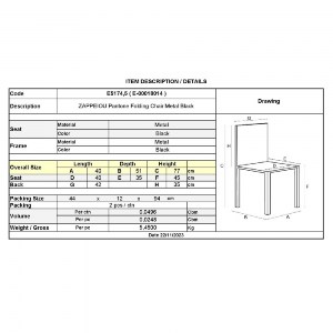 woo-45303_e-00018014_9-huge ΖΑΠΠΕΙΟΥ PANTONE ΚΑΡΕΚΛΑ ΚΗΠΟΥ-ΒΕΡΑΝΤΑΣ, ΠΤΥΣΣΟΜΕΝΗ, ΜΕΤΑΛΛΟ ΒΑΦΗ ΜΑΥΡΟ