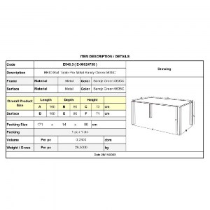 woo-45367_e-00024738_9-huge BRIO SLAT ΤΡΑΠΕΖΙ-PRO ΚΗΠΟΥ - ΒΕΡΑΝΤΑΣ, ΜΕΤΑΛΛΟ ΒΑΦΗ SANDY GREEN 5635C