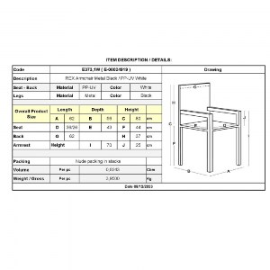 woo-45423 REX ΠΟΛΥΘΡΟΝΑ ΜΕΤΑΛΛO ΒΑΦΗ ΜΑΥΡΟ, PP-UV ΑΣΠΡΟ (ΕΚΤΟΣ ΣΥΣΚΕΥΑΣΙΑΣ)