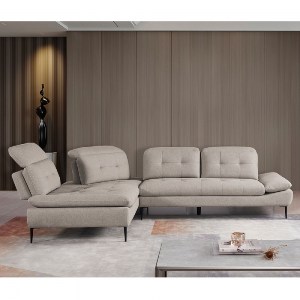woo-45574 SELBY ΚΑΝΑΠΕΣ ΣΑΛΟΝΙΟΥ ΔΕΞΙΑ ΓΩΝΙΑ, ΑΝΑΚΛΙΝΟΜΕΝΑ ΚΕΦΑΛΑΡΙΑ, ΥΦΑΣΜΑ ΜΠΕΖ