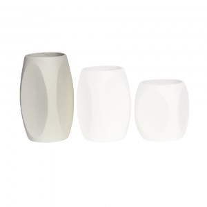 woo-45701 VASE-4 ΒΑΖΟ CEMENT, ΑΠΟΧΡΩΣΗ BEIGE Φ30X60CM