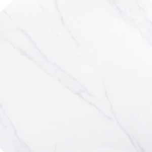 woo-46111 SINTERED STONE ΕΠΙΦΑΝΕΙΑ ΤΡΑΠΕΖΙΟΥ, ΑΠΟΧΡΩΣΗ WHITE MARBLE (MDF ΓΙΑ ΣΤΗΡΙΞΗ ΒΑΣΗΣ)