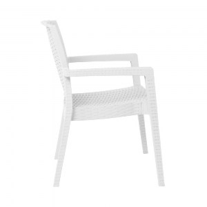 woo-46613_e-00025539_1-huge LORA-PRO ΠΟΛΥΘΡΟΝΑ ΣΤΟΙΒΑΖΟΜΕΝΗ, PP (RATTAN LOOK) ΑΠΟΧΡΩΣΗ ΑΣΠΡΟ