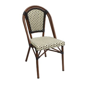 woo-46731 PARIS ΚΑΡΕΚΛΑ BISTRO ΑΛΟΥΜΙΝΙΟ ΚΑΡΥΔΙ, WICKER ΜΠΕΖ - ΚΑΦΕ, ΣΤΟΙΒΑΖΟΜΕΝΗ