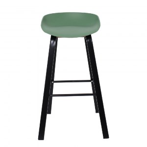 woo-46762_e-00025212_3-huge PENT ΣΚΑΜΠΟ BAR, ΜΕΤΑΛΛΟ ΒΑΦΗ ΜΑΥΡΟ, PP ΠΡΑΣΙΝΟ