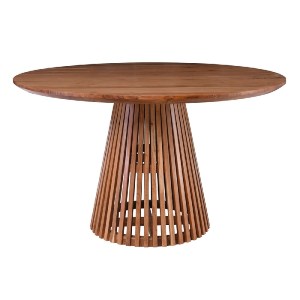 woo-46826 RIM ΤΡΑΠΕΖΙ ΡΟΤΟΝΤΑ ΤΡΑΠΕΖΑΡΙΑΣ,ΞΥΛΟ ΑΚΑΚΙΑ ΦΥΣΙΚΟ