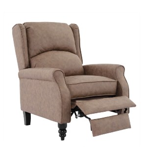 woo-47191 SIMPLE RELAX ΠΟΛΥΘΡΟΝΑ ΜΠΕΡΖΕΡΑ ΣΑΛΟΝΙΟΥ, ΚΑΘΙΣΤΙΚΟΥ, ΥΦΑΣΜΑ ΑΠΟΧΡΩΣΗ ANTIQUE ΚΑΦΕ