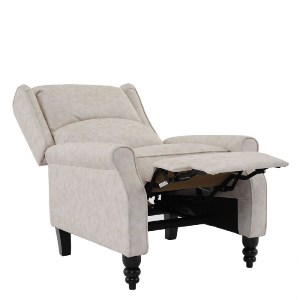 woo-47206 SIMPLE RELAX ΠΟΛΥΘΡΟΝΑ ΜΠΕΡΖΕΡΑ ΣΑΛΟΝΙΟΥ, ΚΑΘΙΣΤΙΚΟΥ, ΥΦΑΣΜΑ ΑΠΟΧΡΩΣΗ ANTIQUE ΕΚΡΟΥ