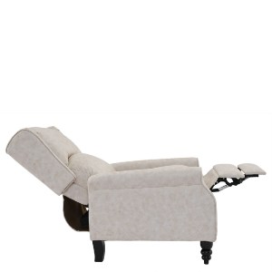 woo-47207 SIMPLE RELAX ΠΟΛΥΘΡΟΝΑ ΜΠΕΡΖΕΡΑ ΣΑΛΟΝΙΟΥ, ΚΑΘΙΣΤΙΚΟΥ, ΥΦΑΣΜΑ ΑΠΟΧΡΩΣΗ ANTIQUE ΕΚΡΟΥ