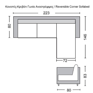 woo-47327_e-00024977_9-huge MONTREAL ΚΑΝΑΠΕΣ - ΚΡΕΒΑΤΙ ΓΩΝΙΑ ΑΝΑΣΤΡΕΨΙΜΗ ΜΕ ΧΩΡΟ ΑΠΟΘΗΚΕΥΣΗΣ, MICROFIBER ΜΑΥΡΟ