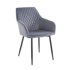 woo-47501 LILA ΠΟΛΥΘΡΟΝΑ ΜΕΤΑΛΛΟ ΒΑΦΗ ΜΑΥΡΟ, ΥΦΑΣΜΑ VELURE ΑΠΟΧΡΩΣΗ ΓΚΡΙ