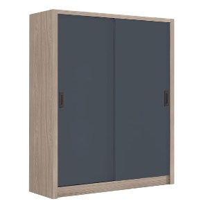 woo-47731 VANITY ΝΤΟΥΛΑΠΑ ΔΙΦΥΛΛΗ - ΣΥΡΟΜΕΝΗ, ΑΠΟΧΡΩΣΕΩΝ SONOMA OAK & GREY