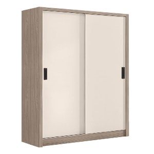 woo-47734 VANITY ΝΤΟΥΛΑΠΑ ΔΙΦΥΛΛΗ - ΣΥΡΟΜΕΝΗ, ΑΠΟΧΡΩΣΕΩΝ SONOMA OAK & CREAM
