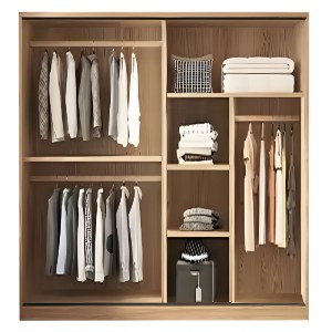 woo-47735 VANITY ΝΤΟΥΛΑΠΑ ΔΙΦΥΛΛΗ - ΣΥΡΟΜΕΝΗ, ΑΠΟΧΡΩΣΕΩΝ SONOMA OAK & CREAM