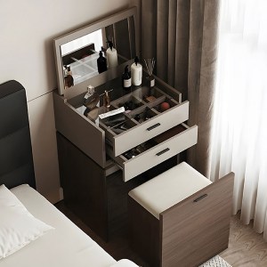 woo-47744_e-00025620_1-huge VANITY ΤΟΥΑΛΕΤΑ ΜΕ ΕΝΣΩΜΑΤΩΜΕΝΟ ΚΑΘΡΕΠΤΗ & ΣΚΑΜΠΟ ΑΠΟΧΡΩΣΗ SONOMA OAK-CREAM