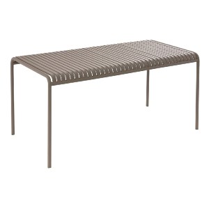 woo-48005 MODIAL ΤΡΑΠΕΖΙ ΜΕΤΑΛΛΟ ΒΑΦΗ CAPPUCCINO