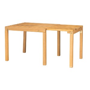 woo-48056 COZY ΤΡΑΠΕΖΑΚΙ ΒΟΗΘΗΤΙΚΟ ΒΕΡΑΝΤΑΣ-ΚΗΠΟΥ, ΕΠΕΚΤΕΙΝΟΜΕΝΟ ΑΚΑΚΙΑ ΦΥΣΙΚΟ