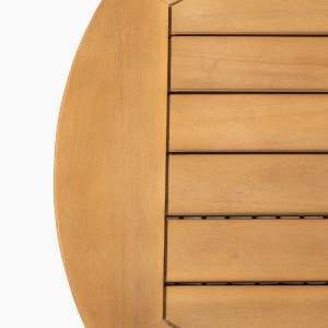 woo-48068 MARK SET ΣΑΛΟΝΙ ΚΗΠΟΥ 4ΤΕΜ, ACACIA ΦΥΣΙΚΟ, ΜΑΞΙΛΑΡΙΑ ΜΠΕΖ ROPE WICKER ΜΠΕΖ