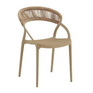 woo-48187 DORA ΠΟΛΥΘΡΟΝΑ ΣΤΟΙΒΑΖΟΜΕΝΗ, PP TORTORA, ROPE WICKER ΦΥΣΙΚΟ