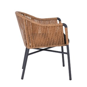 woo-48279_e-00026090_1-huge BRAGA ΠΟΛΥΘΡΟΝΑ ΒΕΡΑΝΤΑΣ-ΚΗΠΟΥ ALU ΑΝΘΡΑΚΙ, WICKER ΦΥΣΙΚΟ, ΜΑΞΙΛΑΡΙ ΜΑΥΡΟ