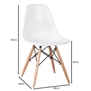 woo-48344_e-00020600_9-huge ART WOOD ΚΑΡΕΚΛΑ ΤΡΑΠΕΖΑΡΙΑΣ – ΚΟΥΖΙΝΑΣ, ΠΟΔΙΑ ΟΞΙΑ, ΚΑΘΙΣΜΑ PP ΑΣΠΡΟ - ΠΛΗΡΩΣ K/D
