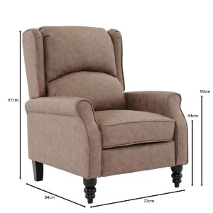 woo-48346_e-00025497_9-huge SIMPLE RELAX ΠΟΛΥΘΡΟΝΑ ΜΠΕΡΖΕΡΑ ΣΑΛΟΝΙΟΥ, ΚΑΘΙΣΤΙΚΟΥ, ΥΦΑΣΜΑ ΑΠΟΧΡΩΣΗ ANTIQUE ΚΑΦΕ