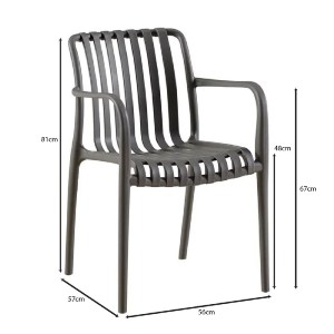 woo-48393_e-00026050_9-huge MODA-N ΠΟΛΥΘΡΟΝΑ ΣΤΟΙΒΑΖΟΜΕΝΗ PP, ΣΤΟΙΒΑΖΟΜΕΝΗ ΑΠΟΧΡΩΣΗ ΓΚΡΙ
