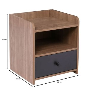 woo-48439_e-00025626_9-huge ORIENT ΚΟΜΟΔΙΝΟ ΜΕ 1 ΣΥΡΤΑΡΙ, ΑΠΟΧΡΩΣΗ SONOMA OAK-GREY