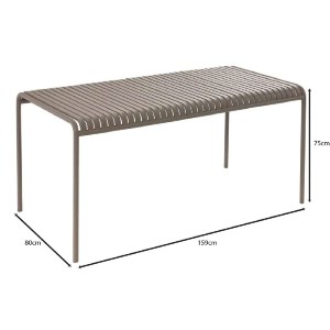 woo-48469_e-00025991_9-huge MODIAL ΤΡΑΠΕΖΙ ΜΕΤΑΛΛΟ ΒΑΦΗ CAPPUCCINO