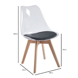 woo-48475_e-00025445_9-huge MARTIN ΚΑΡΕΚΛΑ ΞΥΛΟ, PET CLEAR, PU ΜΑΥΡΟ, ΜΟΝΤΑΡΙΣΜΕΝΗ ΤΑΠΕΤΣΑΡΙΑ
