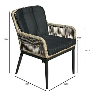 woo-48476_e-00025655_9-huge ALLEY ΠΟΛΥΘΡΟΝΑ ΤΡΑΠΕΖΑΡΙΑΣ ΚΗΠΟΥ ALU ΑΝΘΡΑΚΙ, ROPE ΦΥΣΙΚΟ 6MM, ΜΑΞΙΛΑΡΙΑ ΑΝΘΡΑΚΙ