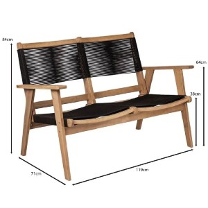 woo-48497_e-00026009_9-huge COFFEE LIVING ΚΑΝΑΠΕΣ 2ΘΕΣΙΟΣ ΚΑΘΙΣΤΙΚΟΥ ΒΕΡΑΝΤΑΣ-ΚΗΠΟΥ, ΑΚΑΚΙΑΦΥΣΙΚΟ-ROPE WICKER ΜΑΥΡΟ