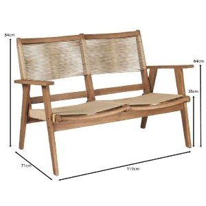 woo-48498_e-00026010_9-huge COFFEE LIVING ΚΑΝΑΠΕΣ 2ΘΕΣΙΟΣ ΚΑΘΙΣΤΙΚΟΥ ΒΕΡΑΝΤΑΣ-ΚΗΠΟΥ, ΑΚΑΚΙΑ ΦΥΣΙΚΟ-ROPE WICKER ΜΠΕΖ