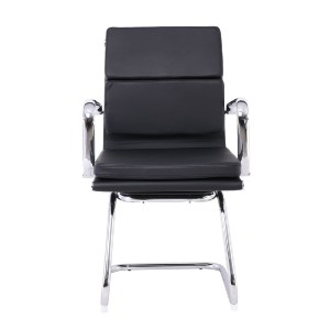 woo-48516_e-00011034_3-huge BF4800V ΠΟΛΥΘΡΟΝΑ ΓΡΑΦΕΙΟΥ ΕΠΙΣΚΕΠΤΗ, ΜΕΤΑΛΛΟ ΧΡΩΜΙΟ, PU ΜΑΥΡΟ