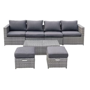 woo-48521_e-00025289_1-huge BALI SET WICKER 6 ΘΕΣΕΩΝ: 1 ΤΡΑΠΕΖΙ+1 ΚΑΝΑΠΕ 2Θ+2 ΣΚΑΜΠΟ +2 ΚΑΘΙΣΜΑΤΑ 1Θ, ΑΠΟΧΡΩΣΗ ΓΚΡΙ