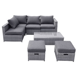 woo-48522_e-00025289_2-huge BALI SET WICKER 6 ΘΕΣΕΩΝ: 1 ΤΡΑΠΕΖΙ+1 ΚΑΝΑΠΕ 2Θ+2 ΣΚΑΜΠΟ +2 ΚΑΘΙΣΜΑΤΑ 1Θ, ΑΠΟΧΡΩΣΗ ΓΚΡΙ