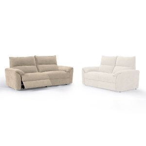 woo-48682 DALLAS RELAX ΚΑΝΑΠΕΣ 3-ΘΕΣΙΟΣ ΣΑΛΟΝΙΟΥ - ΚΑΘΙΣΤΙΚΟΥ, ΥΦΑΣΜΑ ΜΠΕΖ