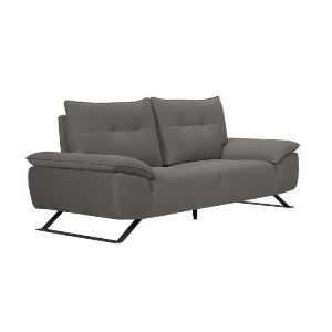 woo-48693 SELENA ΚΑΝΑΠΕΣ 2-ΘΕΣΙΟΣ ΣΑΛΟΝΙΟΥ - ΚΑΘΙΣΤΙΚΟΥ, ΥΦΑΣΜΑ ΓΚΡΙ, ΜΕΤΑΦΕΡΟΜΕΝΗ ΠΛΑΤΗ