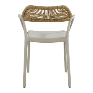 woo-48744 DOLLI ΠΟΛΥΘΡΟΝΑ ΣΤΟΙΒΑΖΟΜΕΝΗ, PP-UV ΓΚΡΙ, ROPE WICKER ΦΥΣΙΚΟ