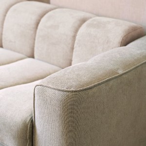 woo-48785 NORRIS ΚΑΝΑΠΕΣ - ΚΡΕΒΑΤΙ 3ΘΕΣΙΟΣ, ΥΦΑΣΜΑ WATER REPELLENT ΜΠΕΖ