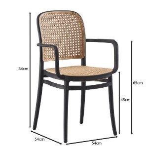 woo-50640_e-00025566_9-huge FLORENCE ΠΟΛΥΘΡΟΝΑ PP ΜΑΥΡΟ, PP RATTAN ΜΠΕΖ, ΣΤΟΙΒΑΖΟΜΕΝΗ