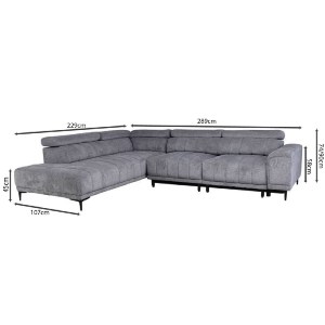 woo-50672_e-00025935_9-huge MASSIMO ΚΑΝΑΠΕΣ ΔΕΞΙΑ ΓΩΝΙΑ ΗΛΕΚΤΡΙΚΑ ΣΥΡΟΜΕΝΑ ΚΑΘΙΣΜΑΤΑ, ΥΦΑΣΜΑ WATER REPELLENT ΓΚΡΙ