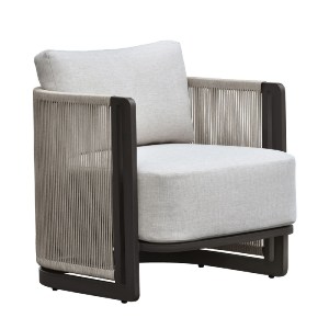 woo-50771 BOSTON LIVING SET ΣΑΛΟΝΙ ΚΑΘΙΣΤΙΚΟ ΚΗΠΟΥ - ΒΕΡΑΝΤΑΣ ALU ΑΝΘΡΑΚΙ - ΜΠΕΖ